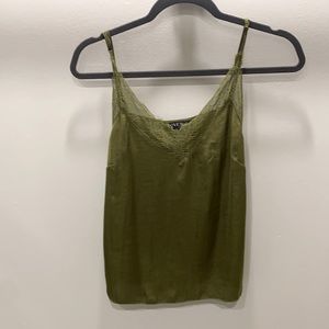 Women’s green Love Stories tank top